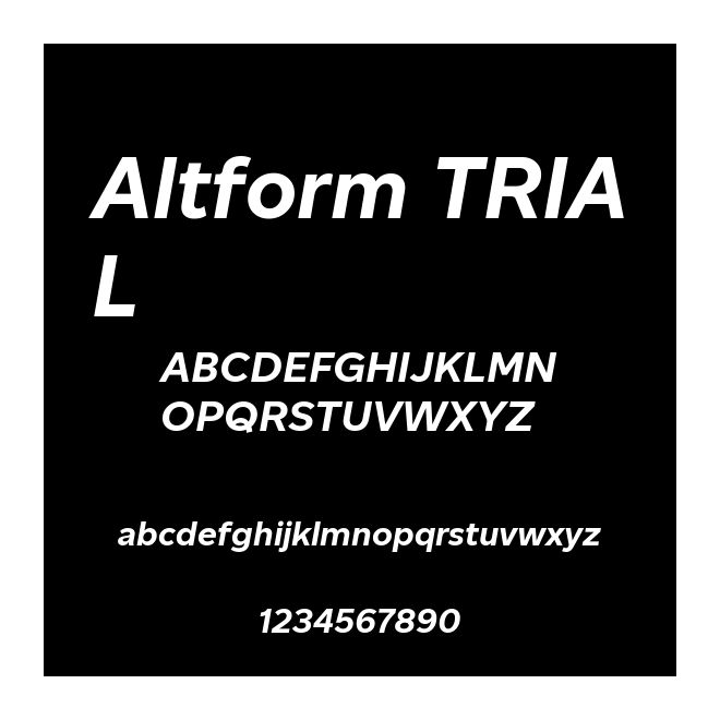 Altform TRIAL