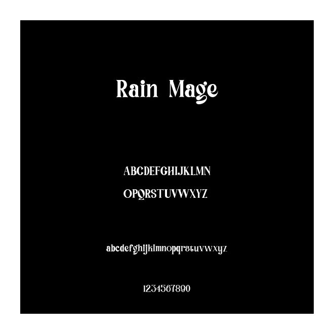Rain Mage