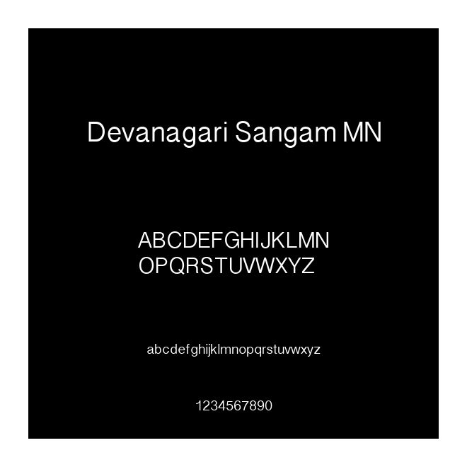 Devanagari Sangam MN