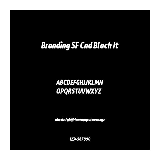 Branding SF Cnd Black It