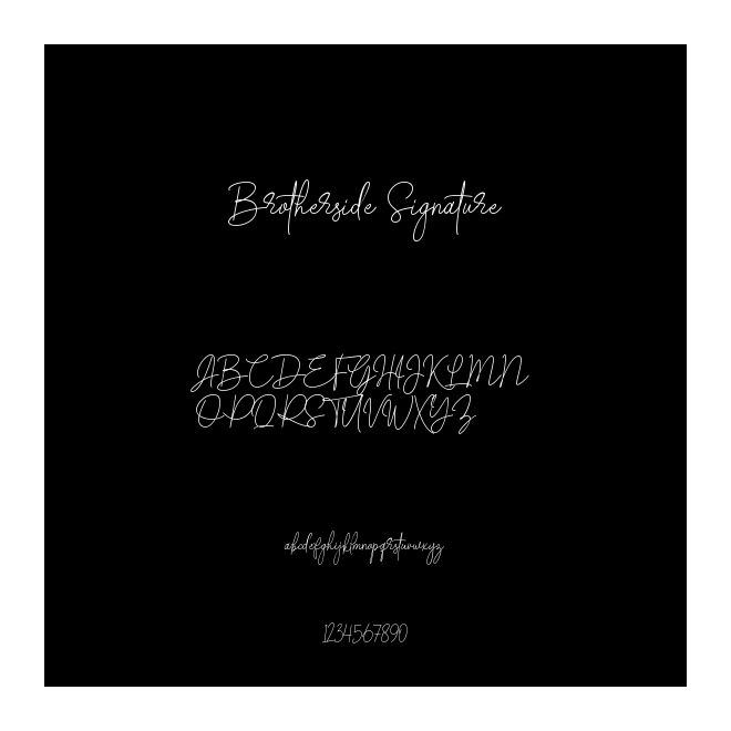Brotherside Signature
