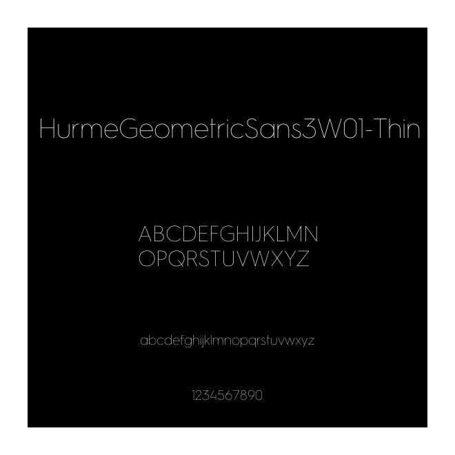 HurmeGeometricSans3W01-Thin