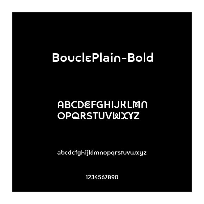 BouclePlain-Bold