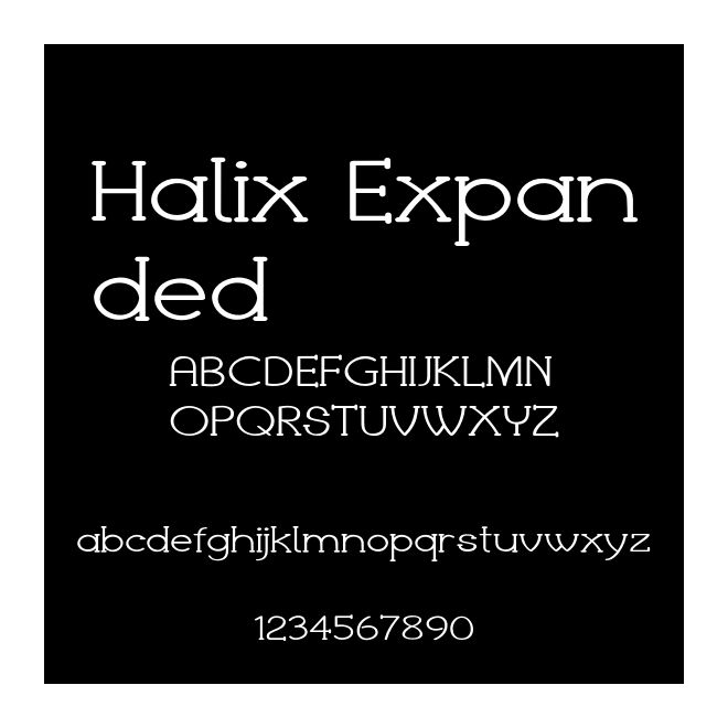 Halix Expanded
