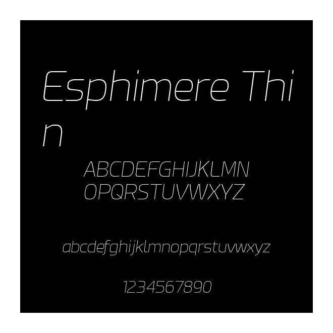 Esphimere Thin