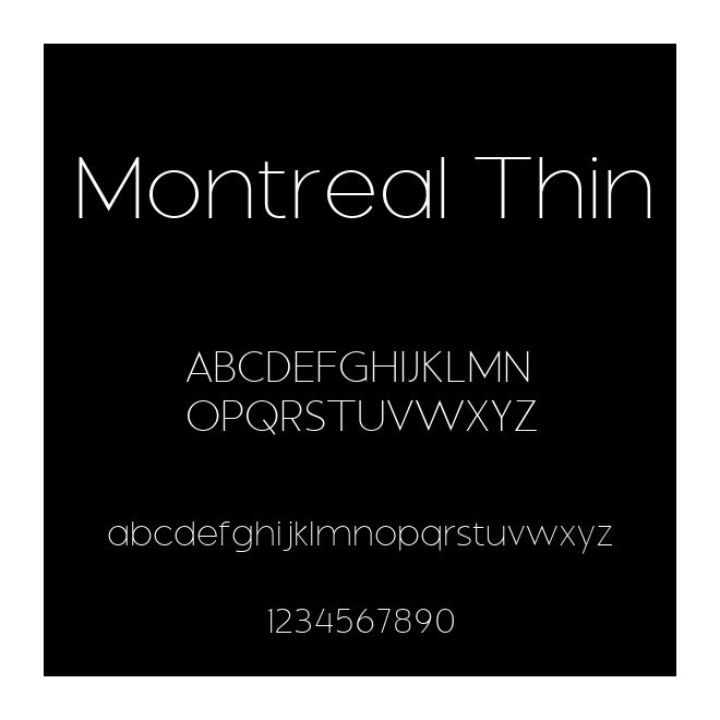 Montreal Thin