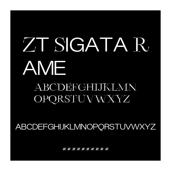 Zt Sigata Rame