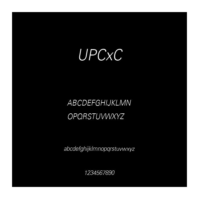 UPCxC
