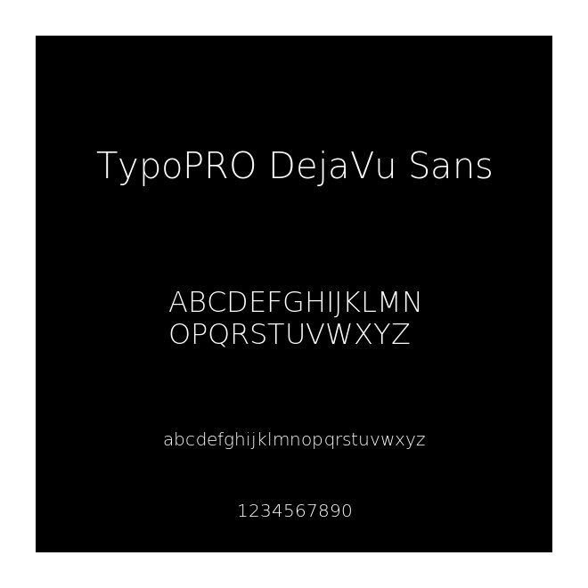 TypoPRO DejaVu Sans