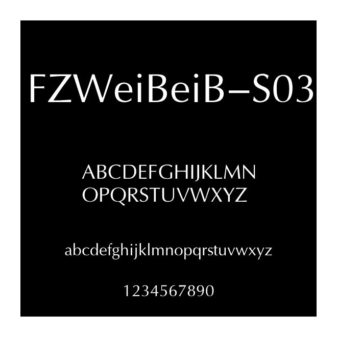 FZWeiBeiB-S03