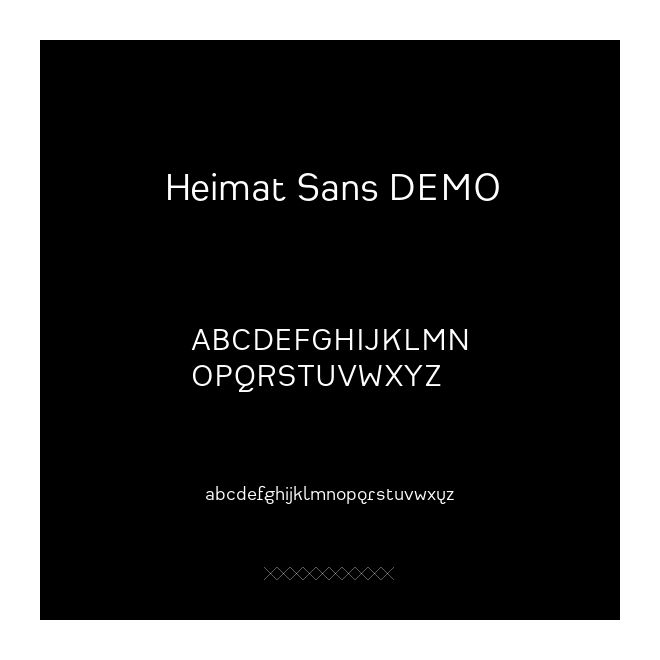 Heimat Sans DEMO