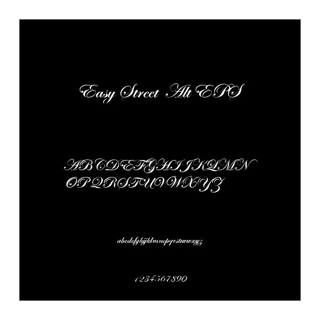 Easy Street  Alt EPS