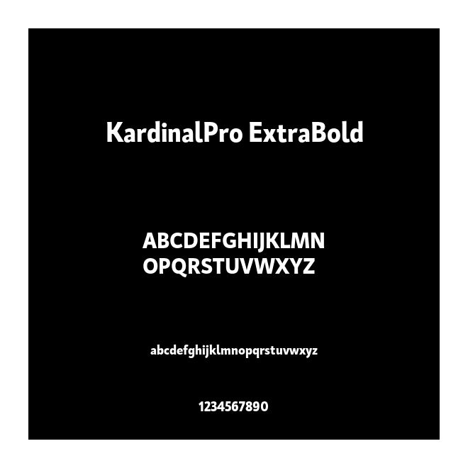 KardinalPro ExtraBold