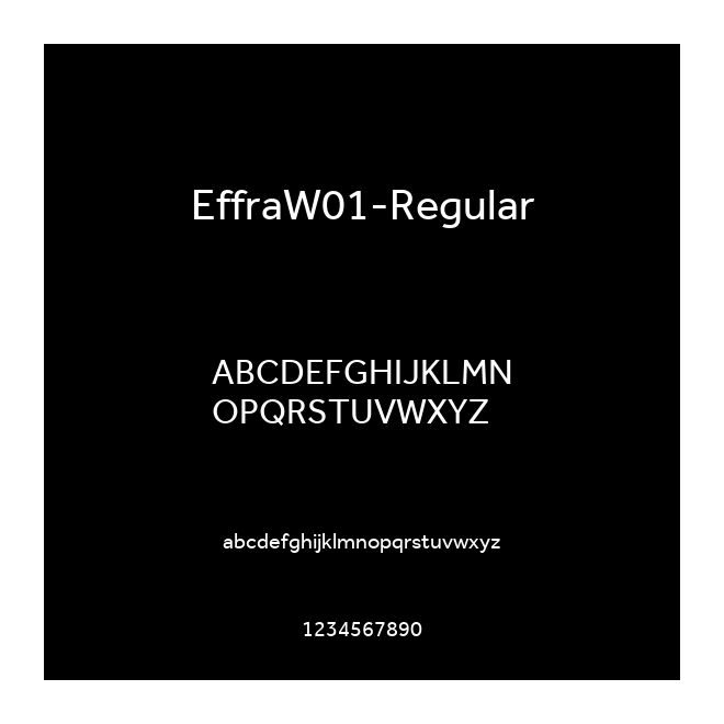 EffraW01-Regular