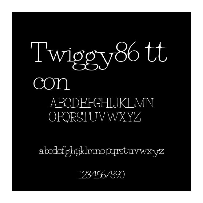 Twiggy86 ttcon