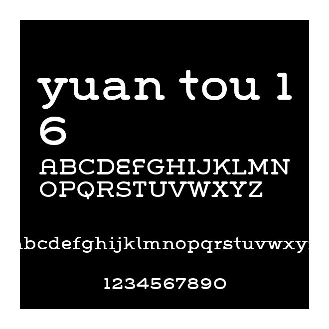yuan tou 16