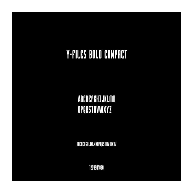 Y-Files Bold Compact