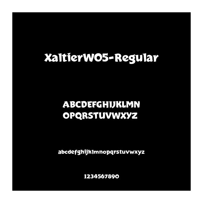 XaltierW05-Regular