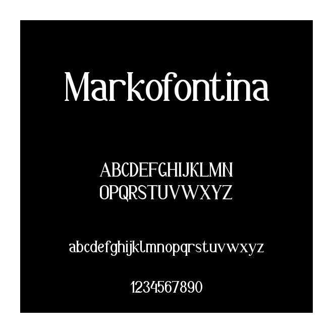 Markofontina