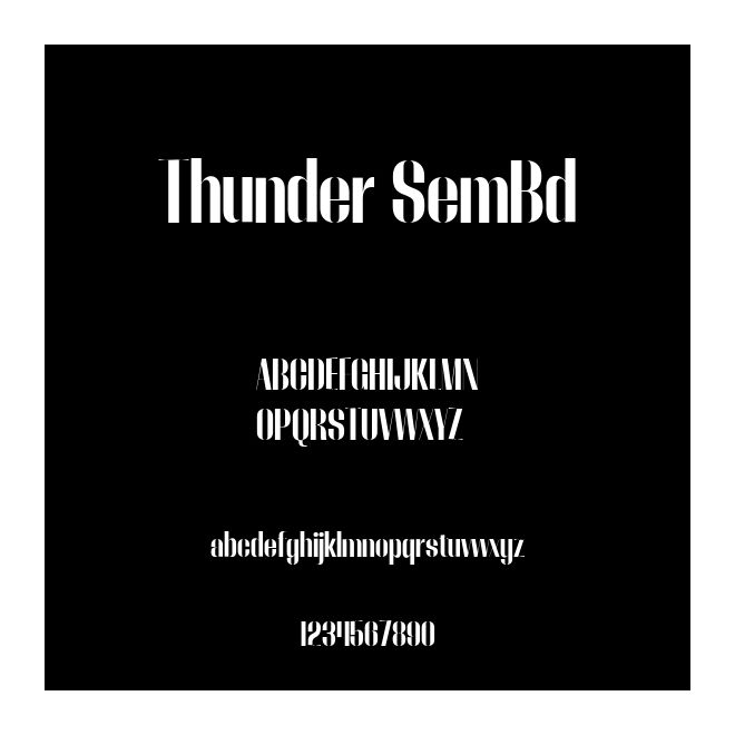 Thunder SemBd