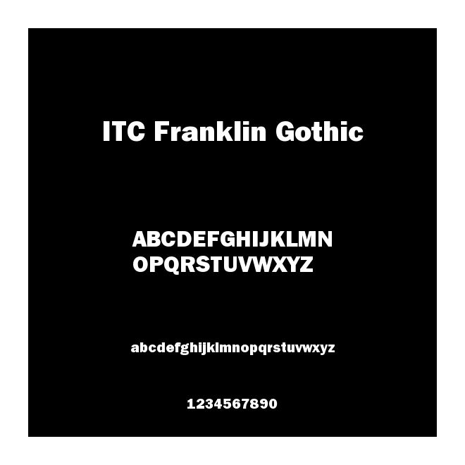 ITC Franklin Gothic