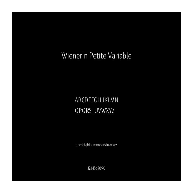 Wienerin Petite Variable