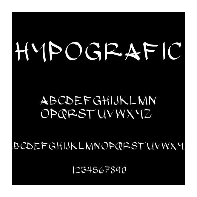 hypografic