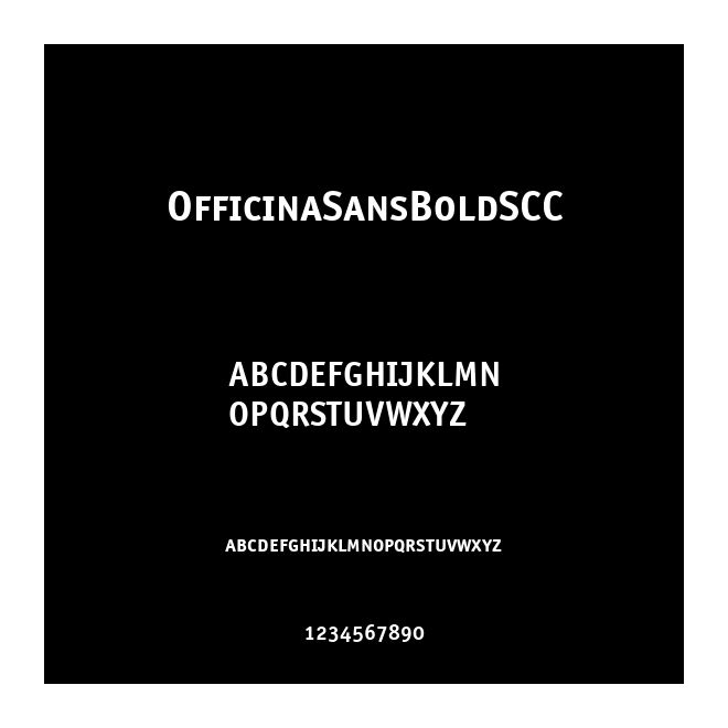 OfficinaSansBoldSCC