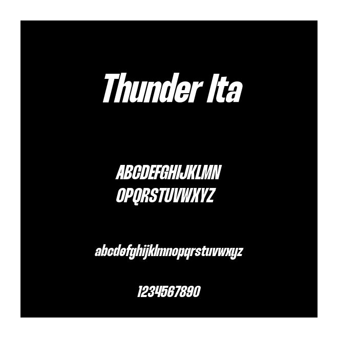 Thunder Ita