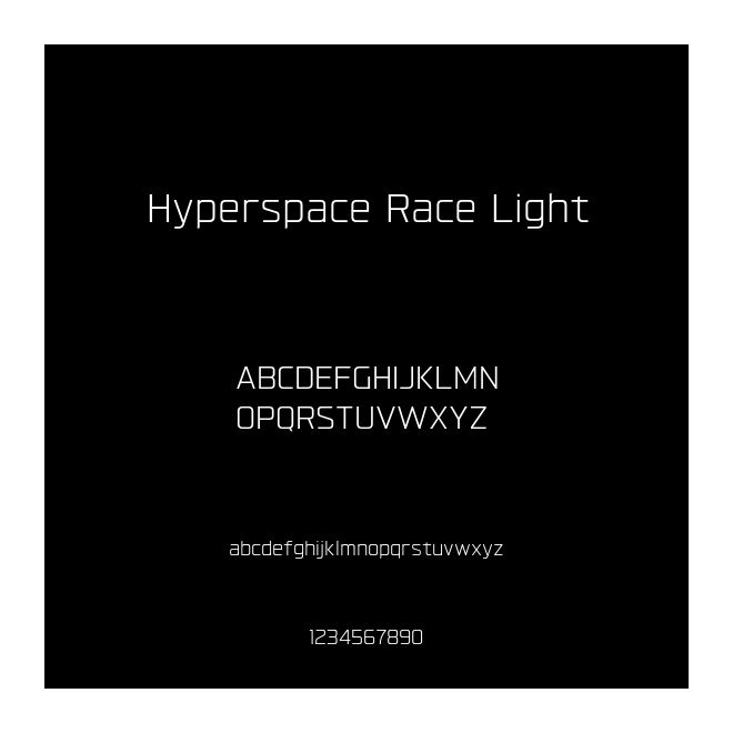 Hyperspace Race Light