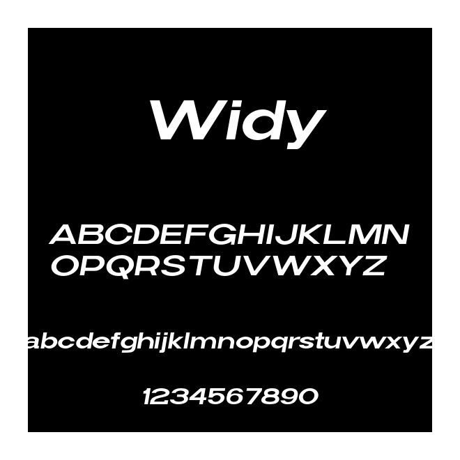 Widy