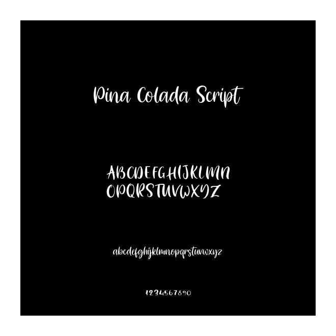 Pina Colada Script