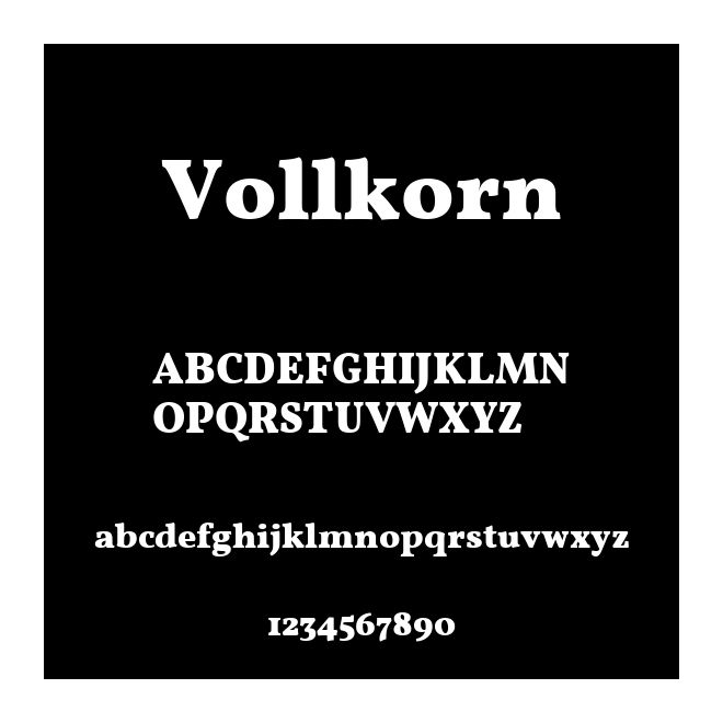 Vollkorn