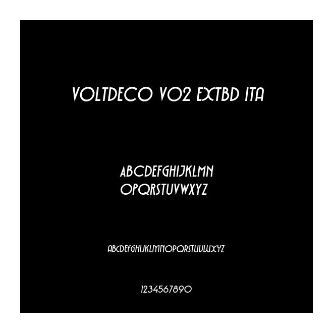 VOLTDECO V02 ExtBd Ita