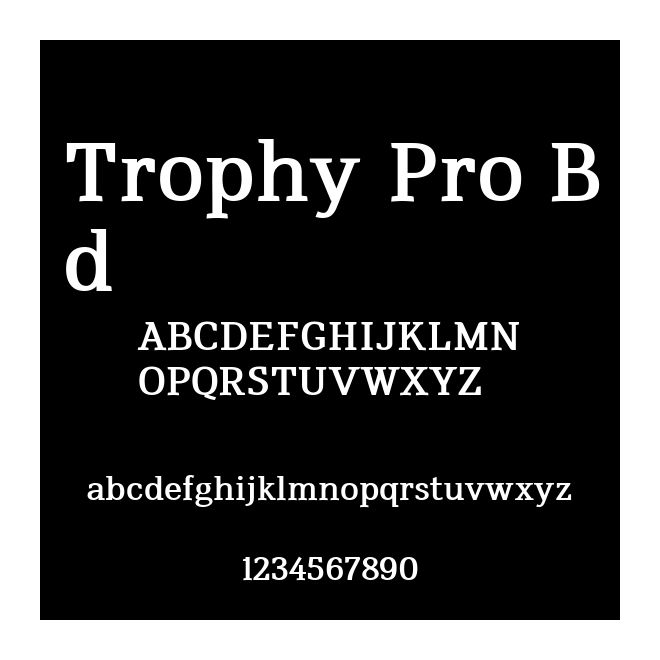 Trophy Pro Bd