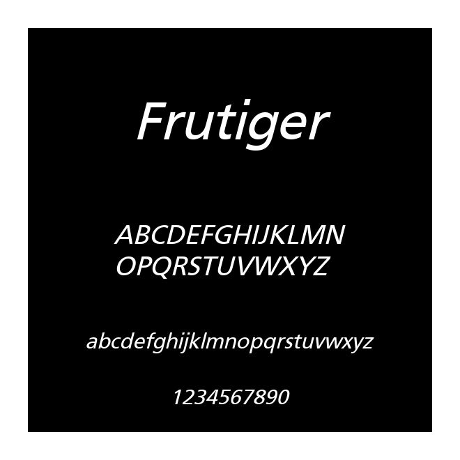 Frutiger