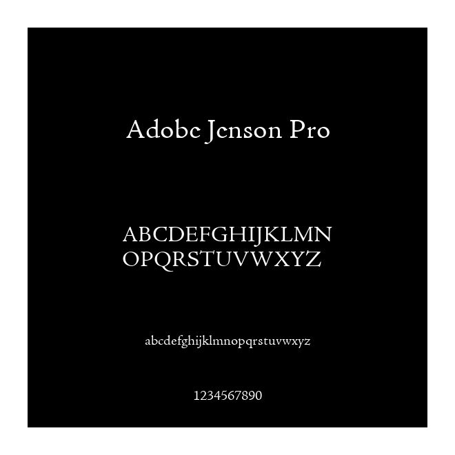 Adobe Jenson Pro