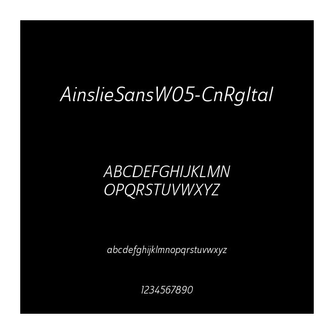 AinslieSansW05-CnRgItal