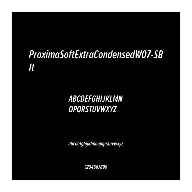ProximaSoftExtraCondensedW07-SBIt