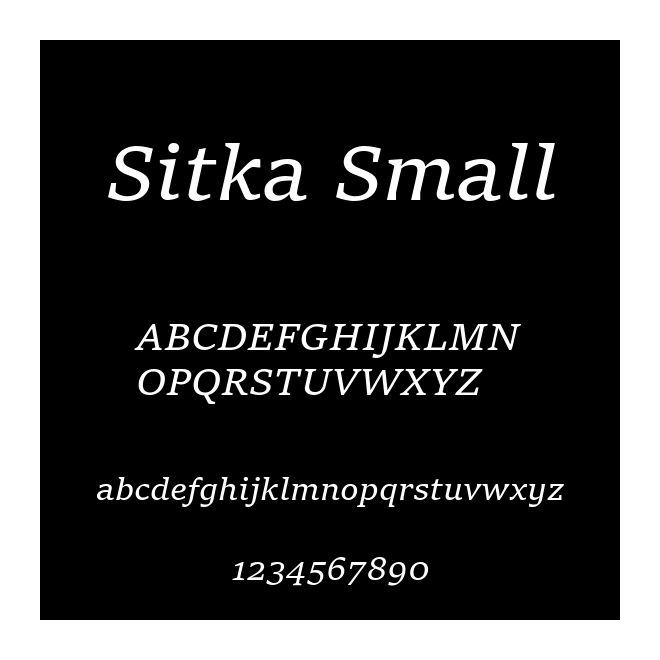 Sitka Small
