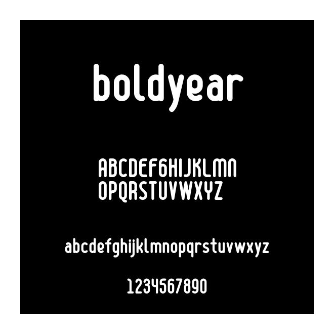 boldyear