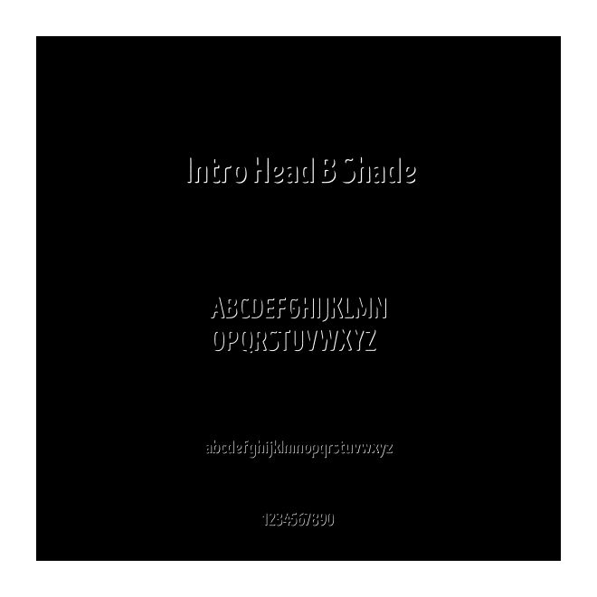 Intro Head B Shade