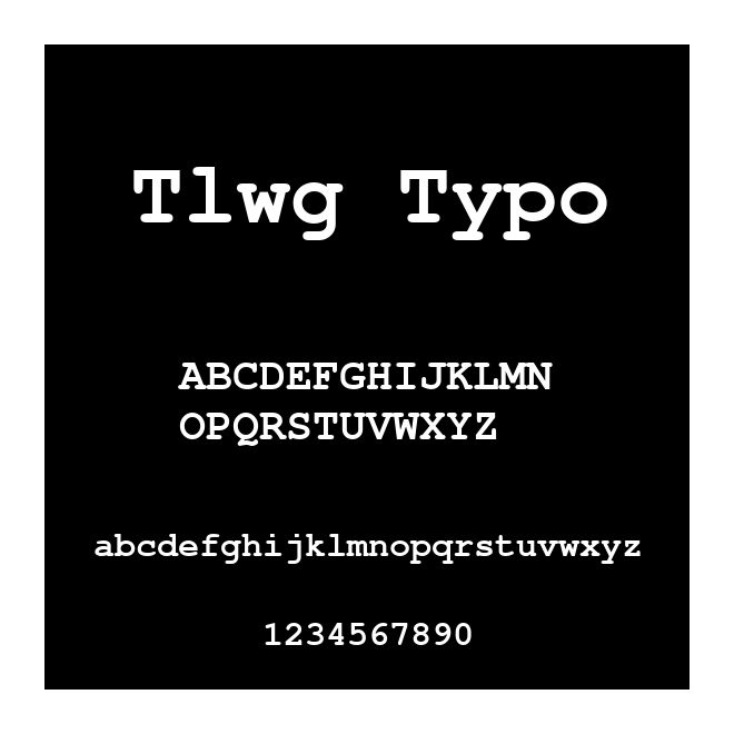 Tlwg Typo