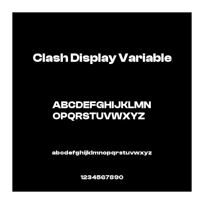 Clash Display Variable