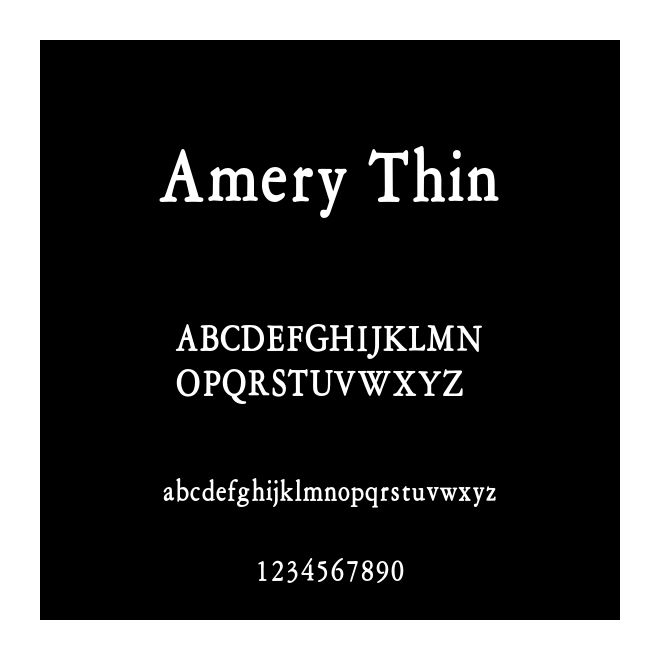 Amery Thin