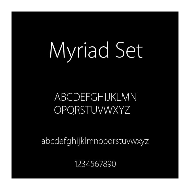 Myriad Set