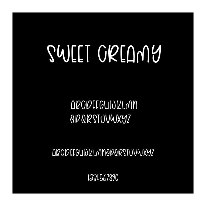 Sweet Creamy