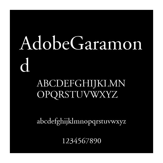 AdobeGaramond