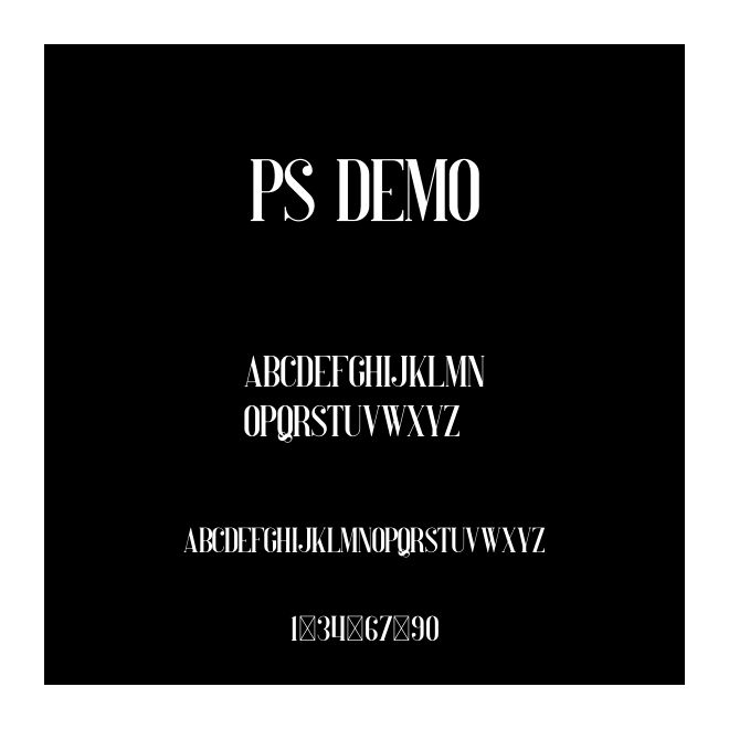 PS Demo