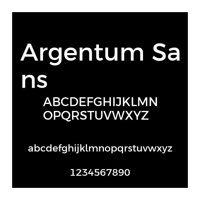 Argentum Sans